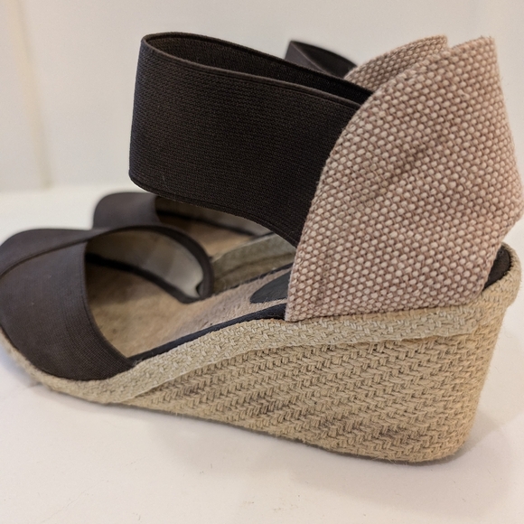 Ralph Lauren Charla Wedge Sandals - Picture 6 of 8